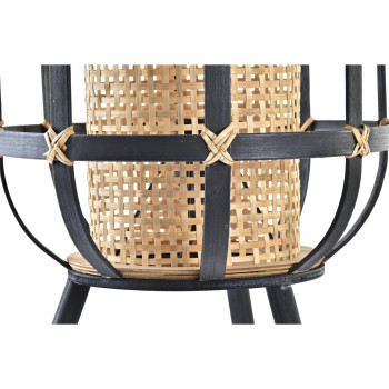 Galda lampa DKD Home Decor Melns Brūns Koloniāls 220 V 50 W (31 x 31 x 51 cm),,,
