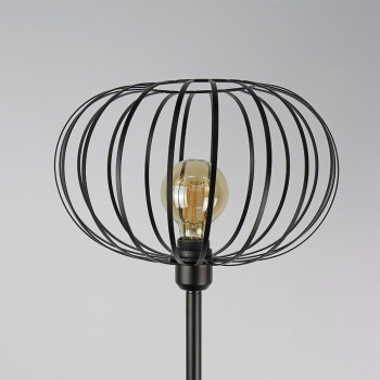 Grīdas lampa EDM 32122 Melns 60 W 220-240 V 35 x 35 x 150 cm Vintage,,,