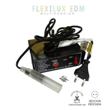 Programmeerija EDM 71908 Flexilux Must 100 m Multifunktsionaalne,,,