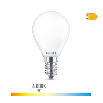 LED lemputė Philips E 6.5 W 6,5 W 60 W E14 806 lm d 4,5 x 8 cm (4000 K),,,
