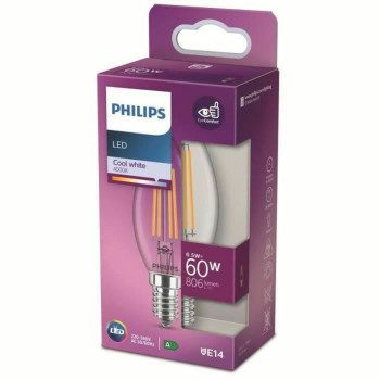 Sveces LED Spuldze Philips Auksts balts E14,,,