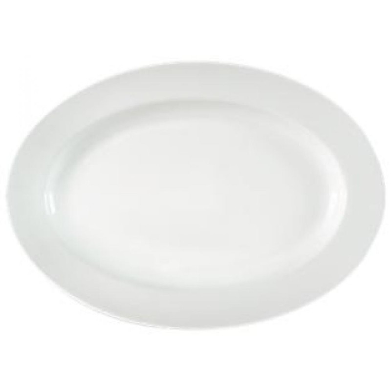 SIMPLE PLUS OVĀLS SERVĒJAMAIS PLATE  24CM
