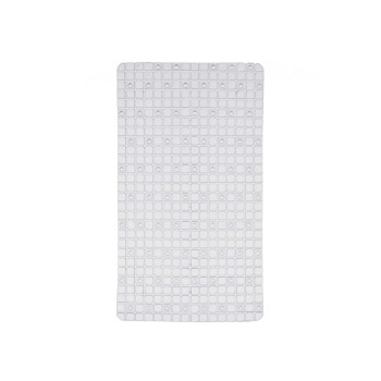 Libisemisvastane dušimatt Ruudud Läbipaistev PVC 67,7 x 38,5 x 0,7 cm (6 Ühikut),,,