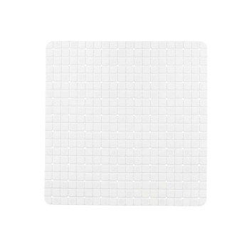 Нескользящий коврик для душа Berilo BM509S - 314 Белый PVC 50,3 x 50,3 x 0,7 cm фотографии (6 штук)