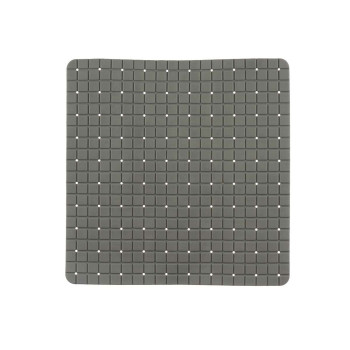 Нескользящий коврик для душа Berilo BM509S -315 Серый PVC 50,3 x 50,3 x 0,7 cm фотографии (6 штук)