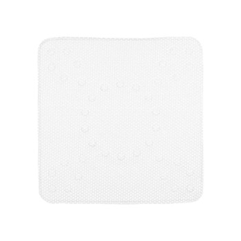 Нескользящий коврик для душа Berilo BM814-5353 - 320 Белый PVC 53 x 52,5 x 1 cm (6 штук)