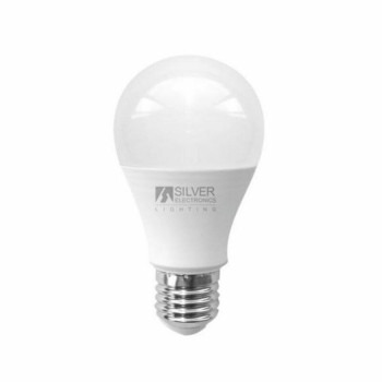 Sfēriskā LED Spuldze Silver Electronics ECO E27 15W Balta gaisma,,,6000K,