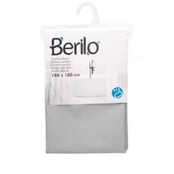 Занавеска для душа Berilo SC-MIX-01-GREY Серый полиэтилен EVA 180 x 180 cm (12 штук)