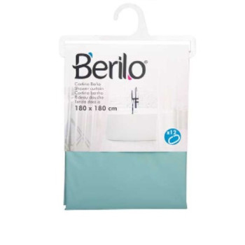 Занавеска для душа Berilo SC-MIX-01-GREEN Зеленый полиэтилен EVA 180 x 180 cm (12 штук)