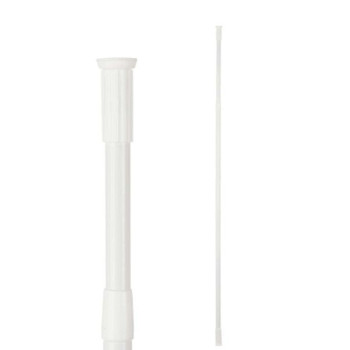 Выдвижная планка Berilo B0638 110-200CM Белый Алюминий 200 x 2,2 x 2,2 cm Душ (18 штук)