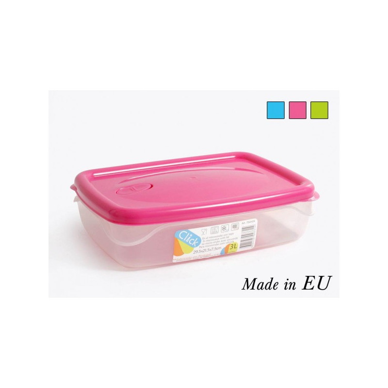Dėžutė maistui plast. hermetinė 3.0L C754H04