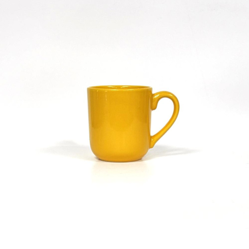 KERAMIKA MUG 450ML DZELTENA, Keramika