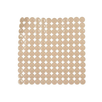 Нескользящий коврик для душа Berilo 90980 Бежевый PVC 54 x 54 x 1 cm (6 штук)