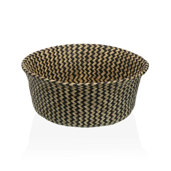 Dekoratīvais Grozs Versa Melns Jūras aļģe d 28 cm,,,