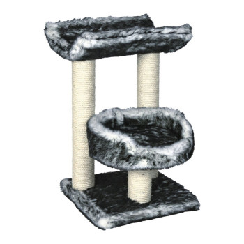 Skrāpējams Paklājiņš Kaķiem Trixie 44567 Koks Sizāls Melns d 8 cm 62 cm 36 x 36 cm,,,