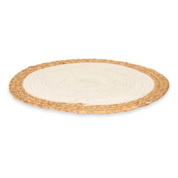 Lauamatt Kinvara TS23885-W Valge Puuvill Merevetikad 35 x 0,6 x 35 cm (24 Ühikut)