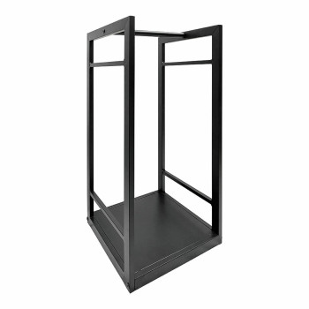 Baļķu Statīvs EDM 85766 Melns Metāls 33 x 33 x 68 cm,,,