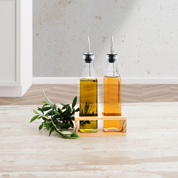 Набор масла и уксуса Quid Naturalia Прозрачный Cтекло 260 ml