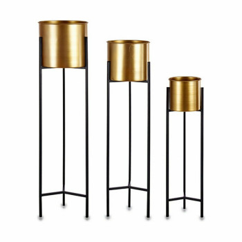 stādītāju komplekts Melns Bronza Metāls (2 gb.),,,