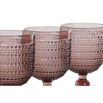 Topside komplekt Home ESPRIT Roosa Kristall 240 ml (6 Ühikut)