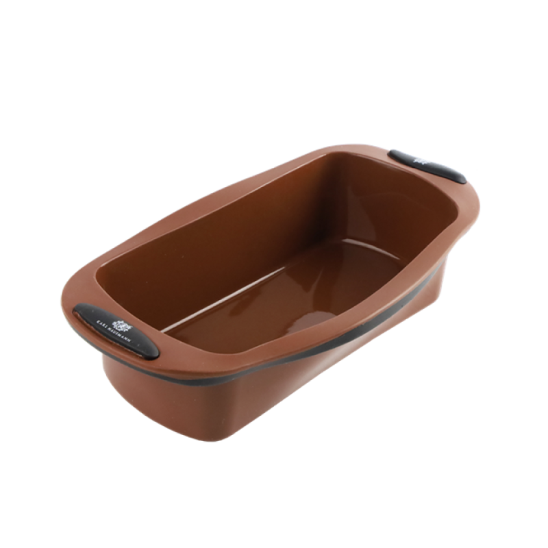 SILIKONA ФОРМА ДЛЯ ЗАПЕКАНИЯ  30X12.5CM, КОРИЧНЕВЫЙ , KHT41, Prymus-AGD