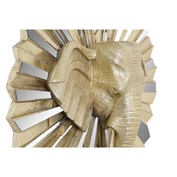 Dekoratīvās figūriņas DKD Home Decor 47 x 18 x 56,5 cm Zilonis Bronza,,,