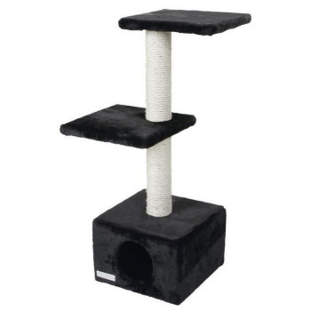 Scratching Post for Cats Kerbl Venus Sweet Black Tree 30 x 30 x 85 cm,,,