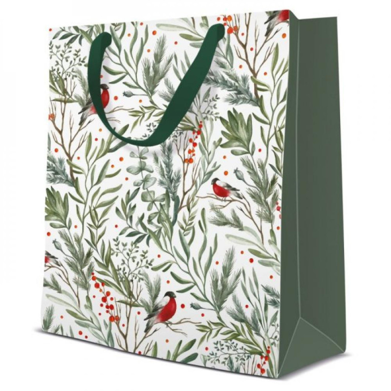 GIFT PACKAGE  MEDIUM 20X25X10CM BELOVED BULLFINCH, Paw Decor Collection