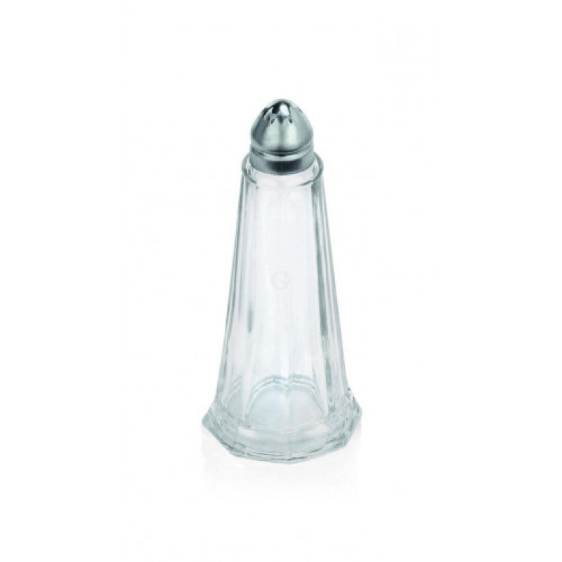 SĀLS/PIPARU TRAUCIŅŠ D4.5CM H11CM, STIKLS/NER.T., WAS