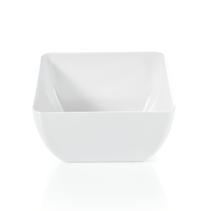 A BOWL 24X24X12.5CM, 5L, WHITE, MELAMĪNS, WAS