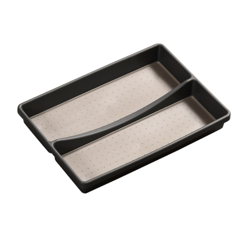 PALIKTNIS VIRTUVES PIEDERUMIEM 32.5X23X4.5CM, MELNS, PP, Kesper