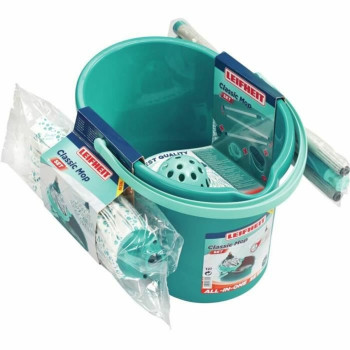 Bucket and mop set Leifheit Classic Mop 56792 Viskoos Plastmass 12 L,,,