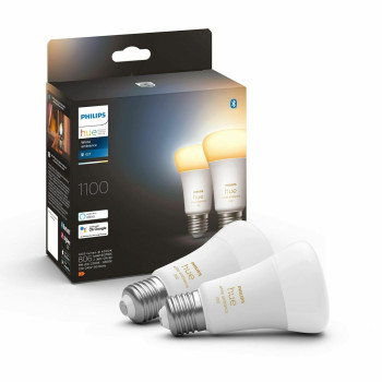 Išmani Lemputė Philips Pack de 2 E27 Balta F E27 (2200K) (6500 K),,,