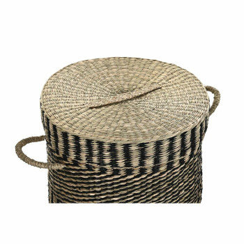 Набор корзин DKD Home Decor Колониальный волокно (45 x 45 x 56 cm)