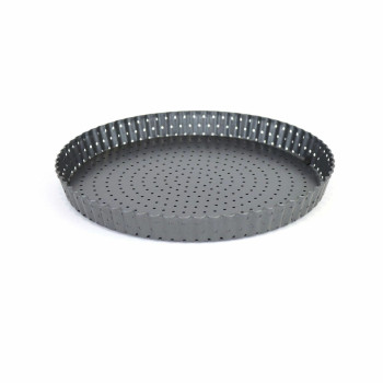 Koogivorm Quttin 28 x 3 cm Perforeeritud Eemaldatav (12 Ühikut)