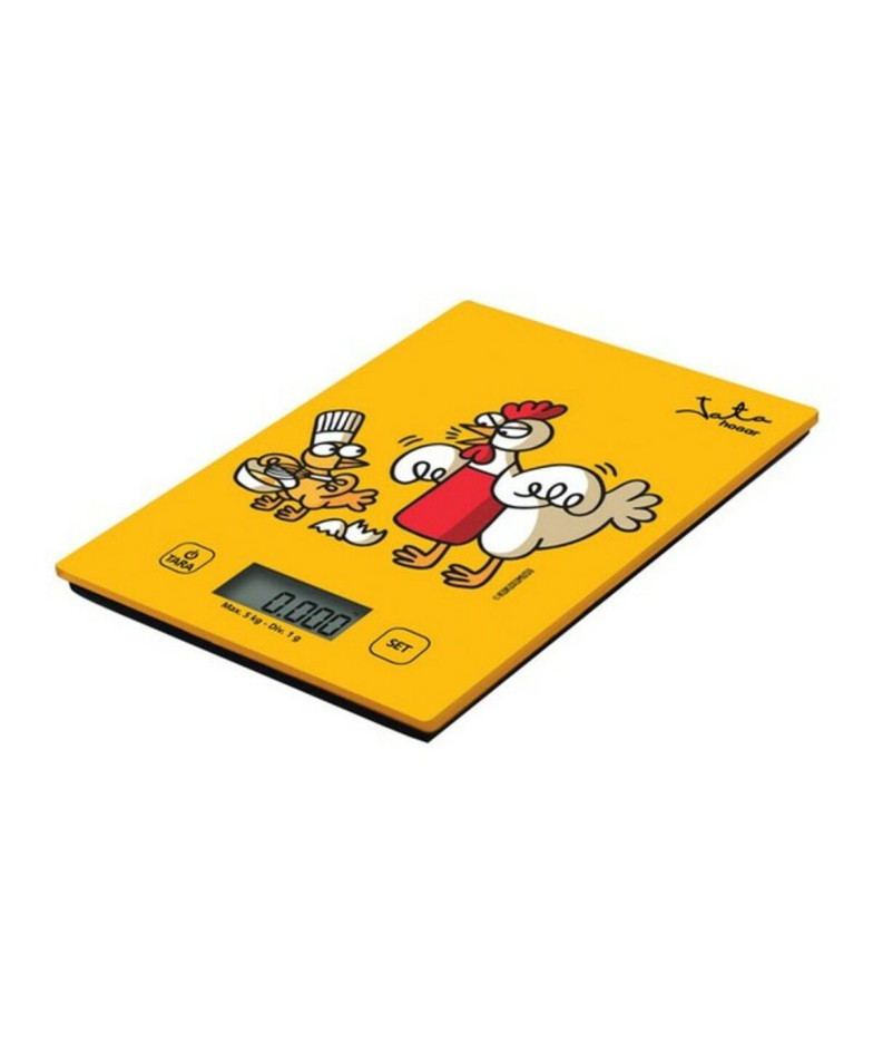 kitchen scale JATA 731K Yellow 5 kg,,,,