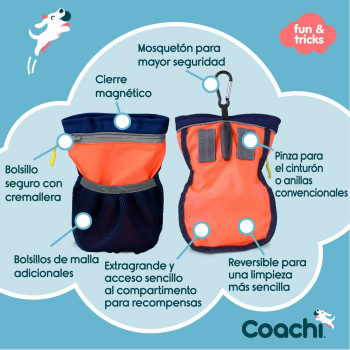 Несессер Coachi Train & Treat Коралл