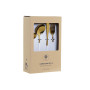 Cutlery DKD Home Decor White Golden Stainless steel 4,5 x 2,5 x 20,5 cm 24 Pieces,,,,