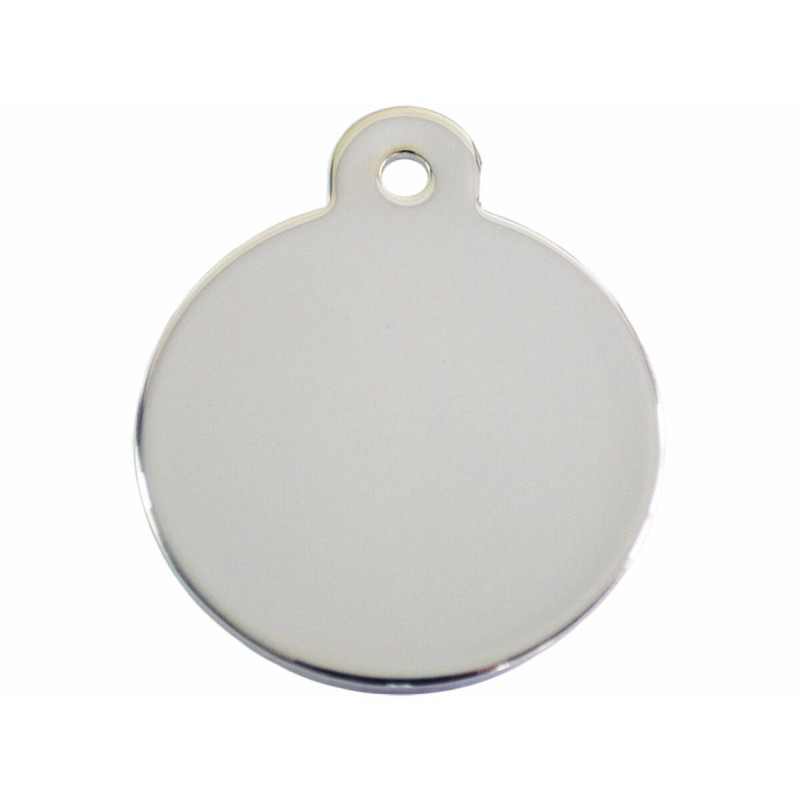 Identification plate for collar Imarc Circle Silver,,,