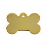 Identification plate for collar Imarc Bone Yellow Golden,,,