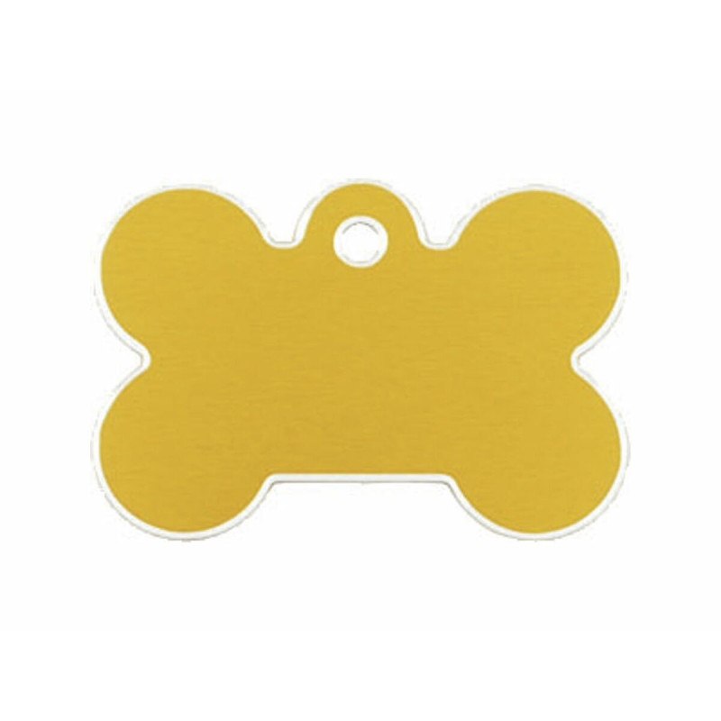 Identification plate Imarc Bone Yellow Golden,,,