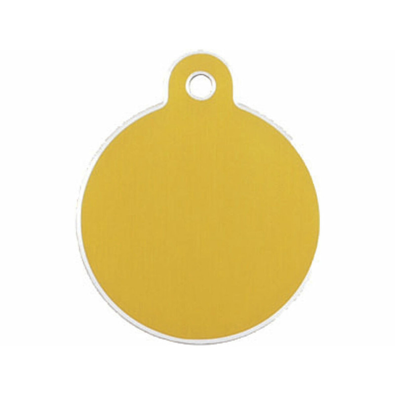 Identification plate Imarc Circle Yellow Golden,,,