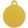 Identification plate Imarc Circle Yellow Golden,,,