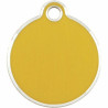 Identification plate Imarc Circle Yellow Golden,,,