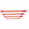 Dog collar Trixie Premium Yellow Red L/XL 40-65 cm,,,