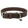 Dog collar Trixie Rustic Dark brown M/L 42-48 cm,,,