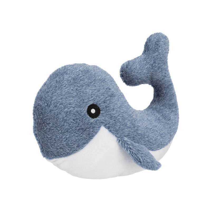 Soft toy for dogs Trixie Brunold Polyester Plush Paper Crunch Whale 25 cm,,,