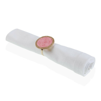 Salvešu gredzens Versa Rozā Metāls Papīrs 5 x 4,5 x 5 cm