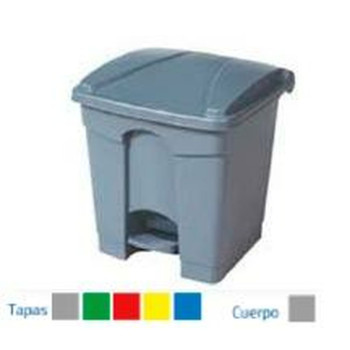 Šiukšlių dėžė Pilka Plastmasinis Stačiakampis 30 L,,,