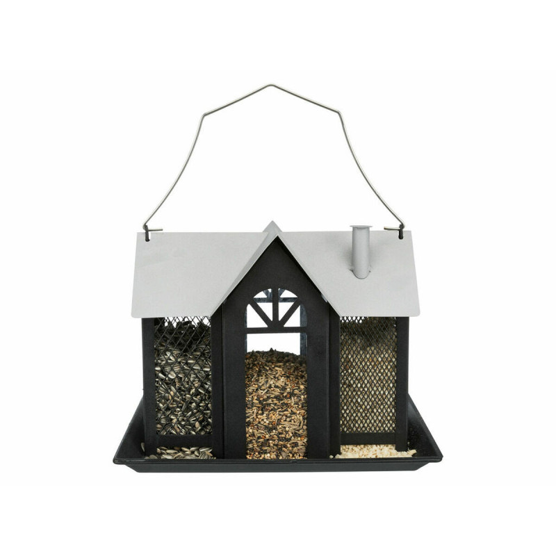 Bird feeder Trixie Black 2 L 26 x 19 x 19 cm,,,